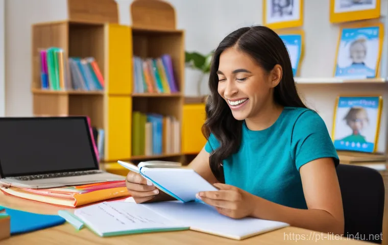 문해교육사 자격증 온라인 강의 - **Prompt:** A heartwarming scene depicting a diverse group of learners, including a child wearing a ... 문해교육사 자격증 온라인 강의 - **Prompt:** A heartwarming scene depicting a diverse group of learners, including a child wearing a ...